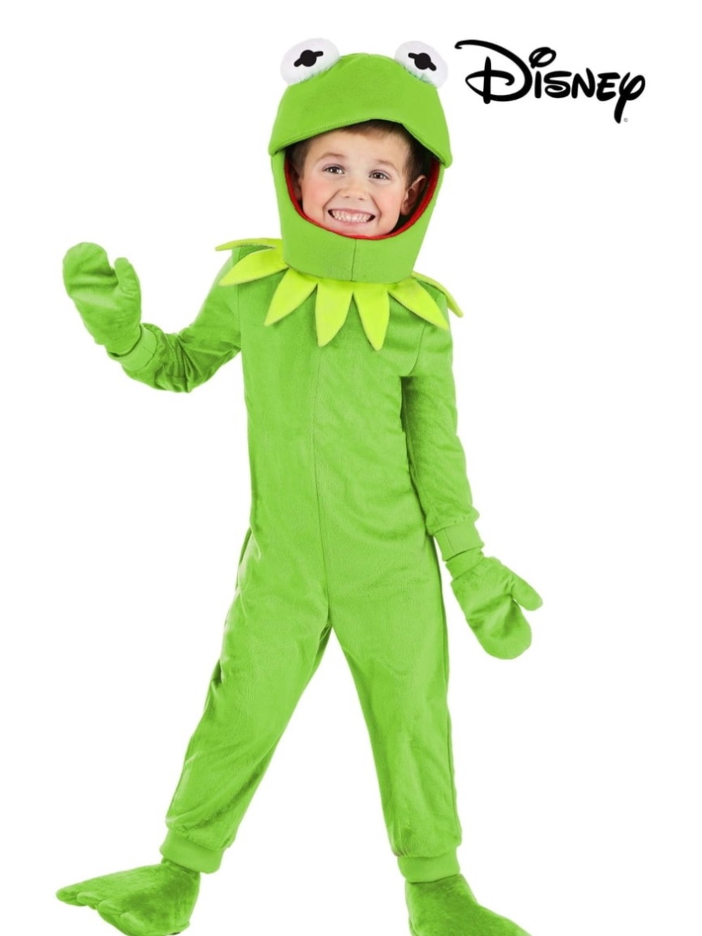ADORABLE Disney Kermit The Frog Kids Costume -